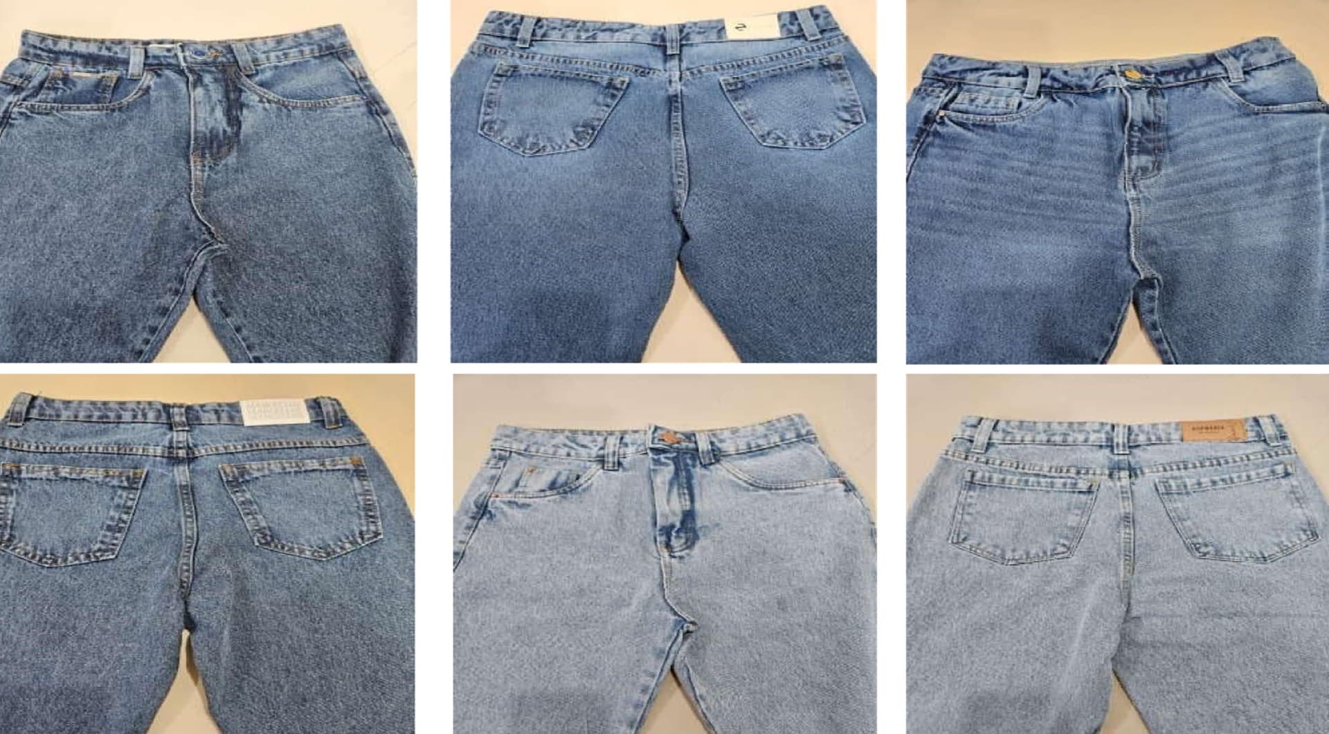 450 calças jeans femininas novas - leilão judicial - Não informado BR - lance mínimo R$ 31.275