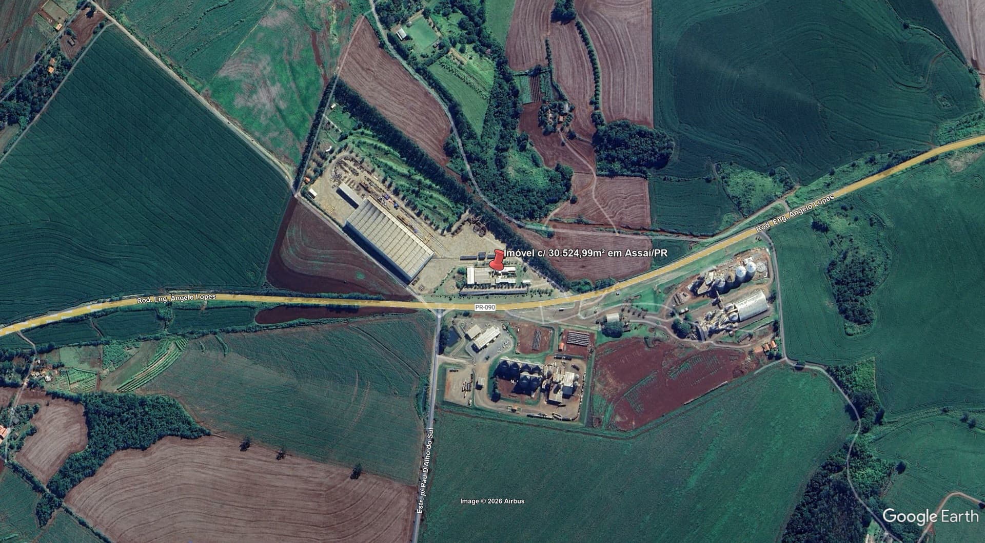 Imóvel c/ 30.524,99m² em Assaí/PR - leilão judicial - Não informado BR - lance mínimo R$ 7.784.316