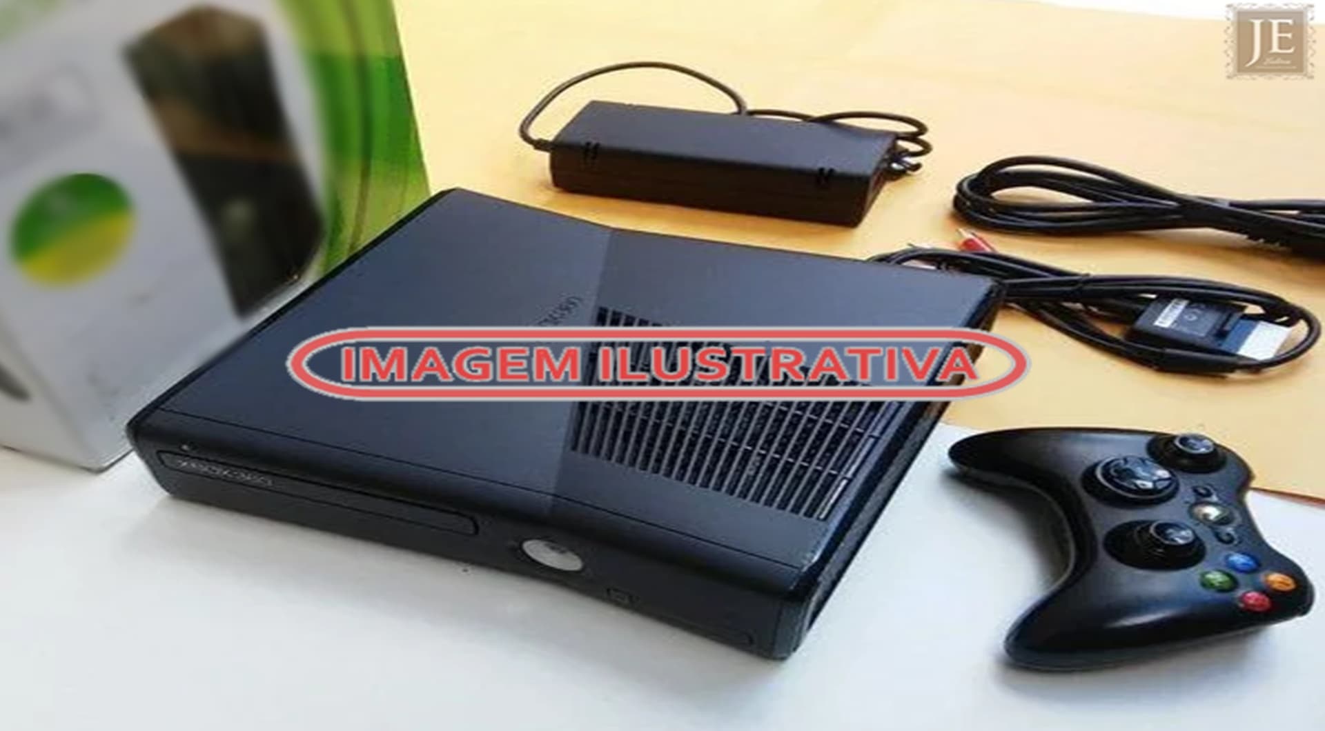 01 Xbox 360 - leilão judicial - Não informado BR - lance mínimo R$ 350