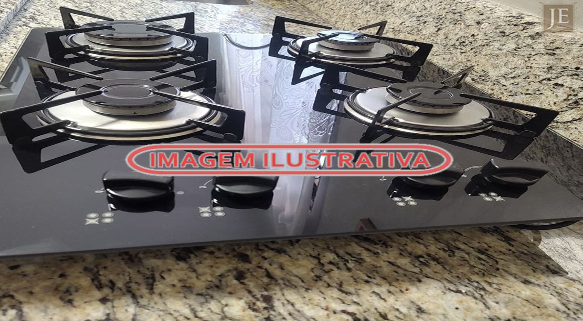 01 copo cooktop 4 bocas - leilão judicial - Não informado BR - lance mínimo R$ 200