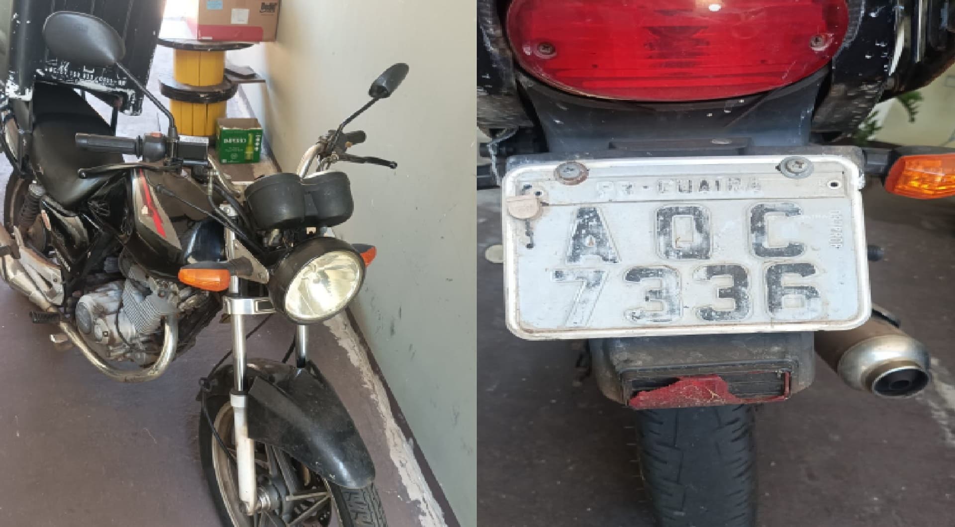 JTA Suzuki EN 125 YES, 08/08 em Guaíra/PR - leilão judicial - Não informado BR - lance mínimo R$ 2.880