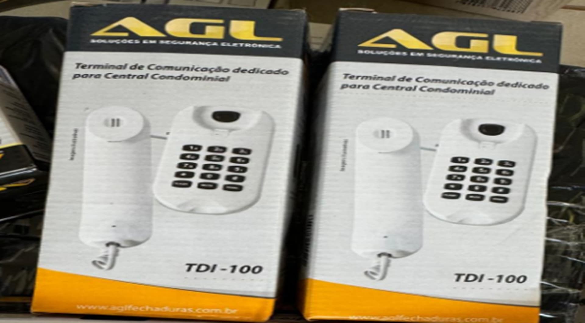 05 terminais de comunicação AGL TDI 100 - leilão judicial - Não informado BR - lance mínimo R$ 355