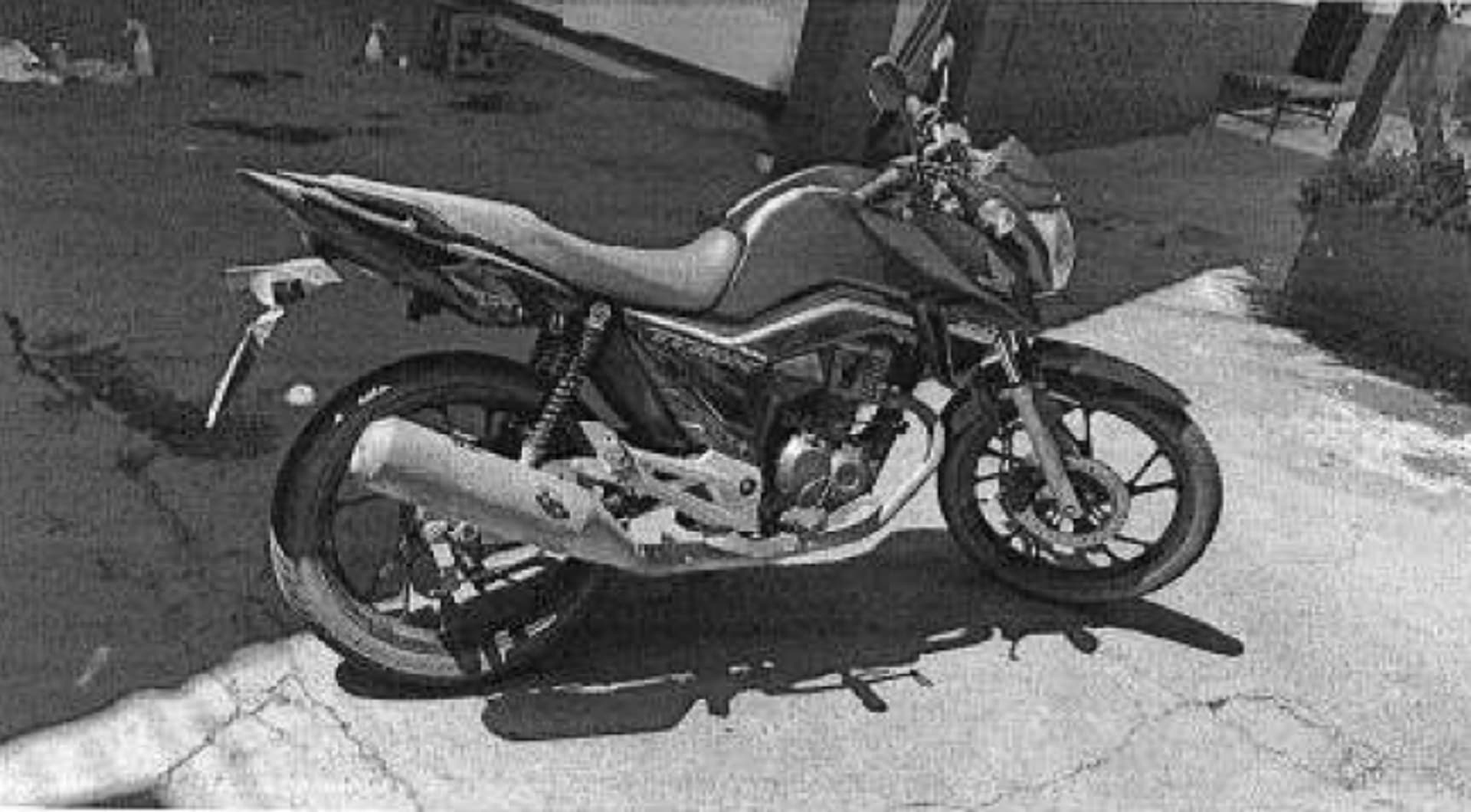 Sucata - Honda CG 160 Titan, em Grandes Rios/PR - leilão judicial - Grandes Rios PR - lance mínimo R$ 240