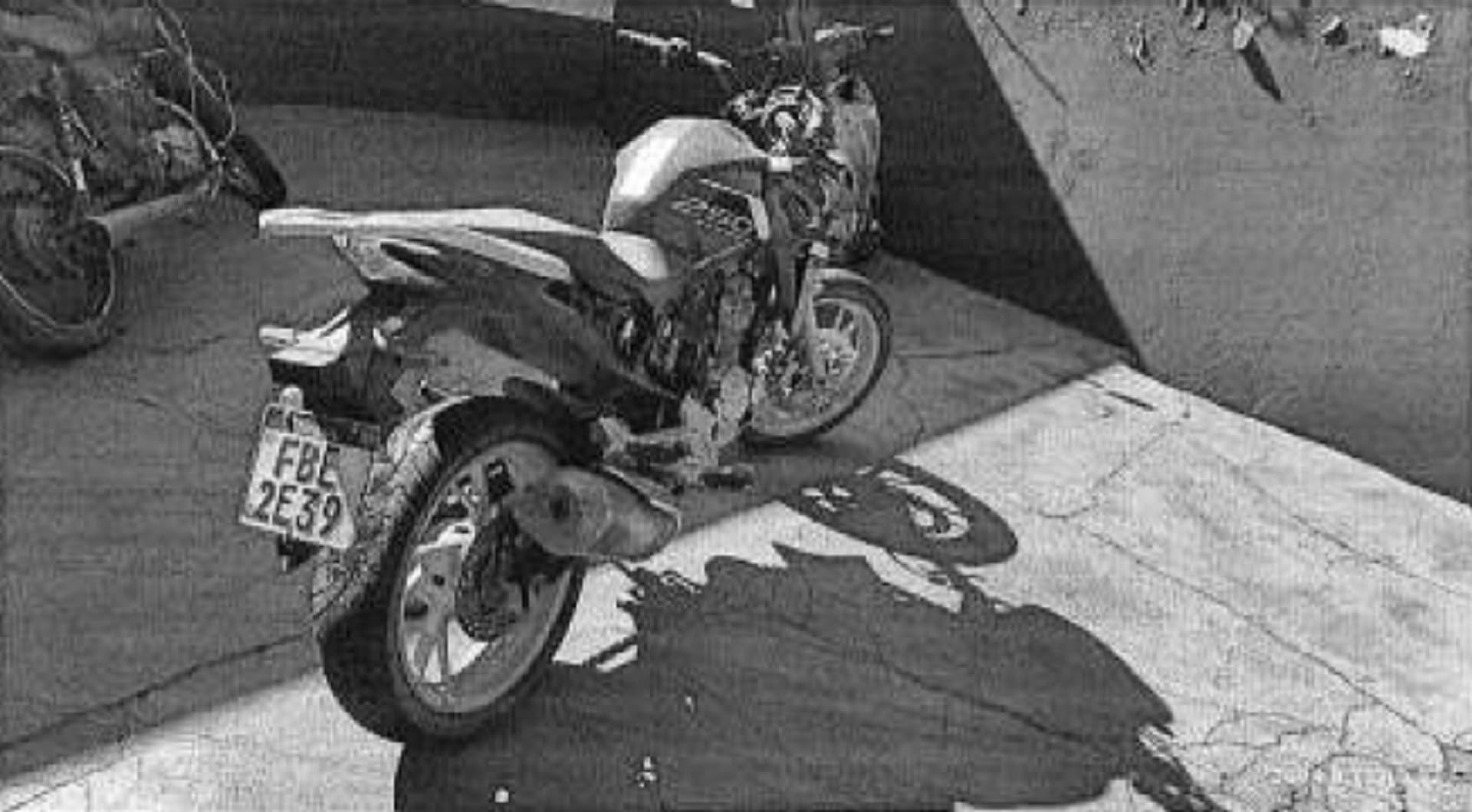 Sucata - Honda 250 Twister, em Grandes Rios/PR - leilão judicial - Grandes Rios PR - lance mínimo R$ 240