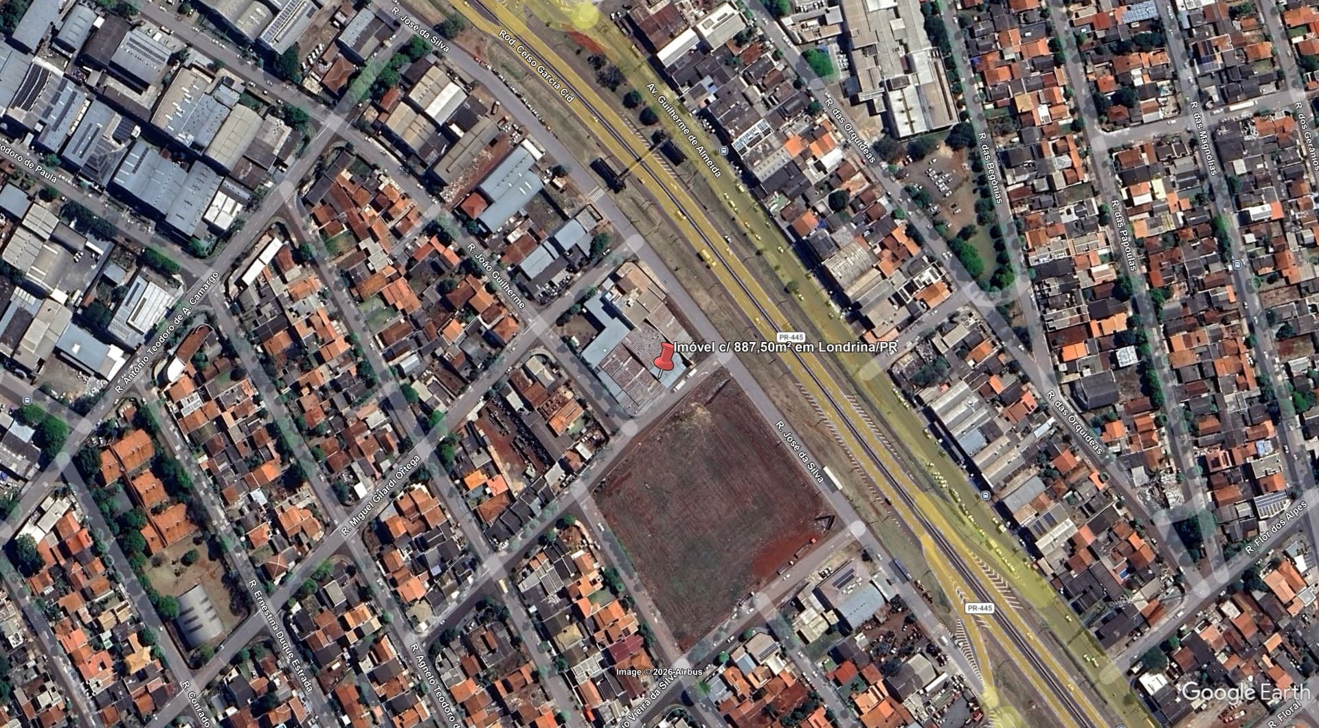 Imóvel c/ 887,50m² no Jardim Taroba I em Londrina/PR - leilão judicial - Londrina PR - lance mínimo R$ 1.267.615