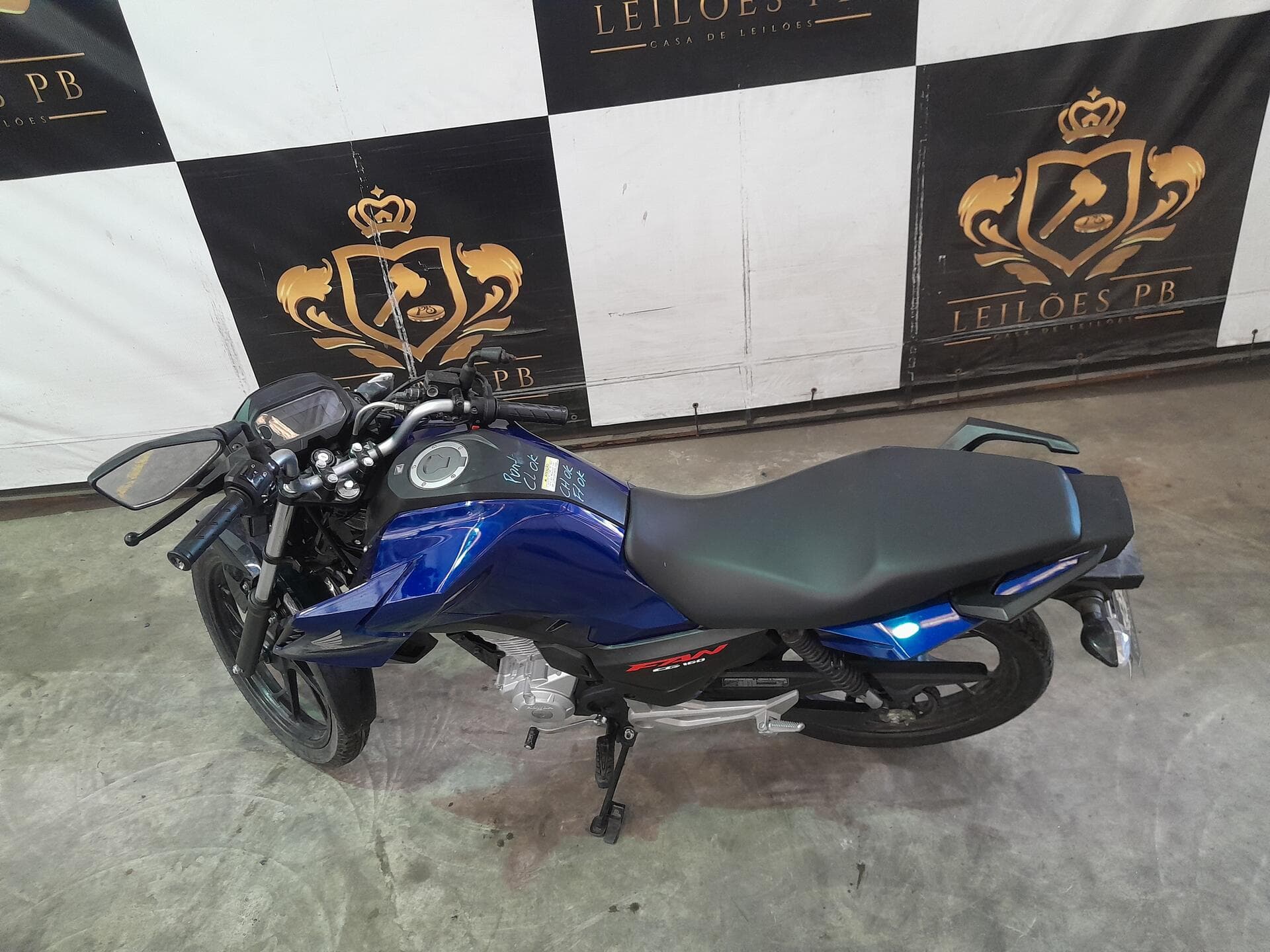 HONDA/CG 160 FAN - 2025/2025 | BICOMBUSTÍVEL - leilão extrajudicial - Bayeux PB - lance mínimo R$ 9.600