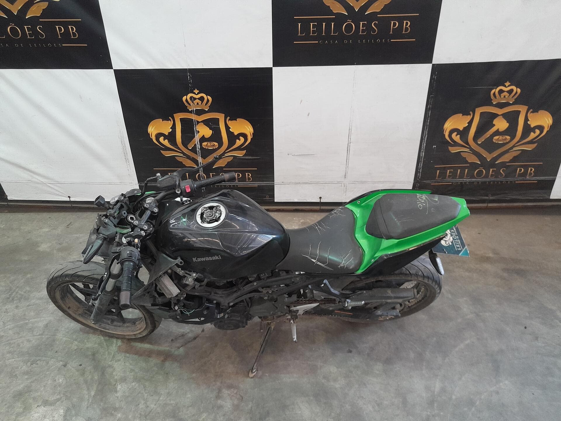 KAWASAKI/Z 400 - 2019/2020 | GASOLINA - leilão extrajudicial - Bayeux PB - lance mínimo R$ 13.600