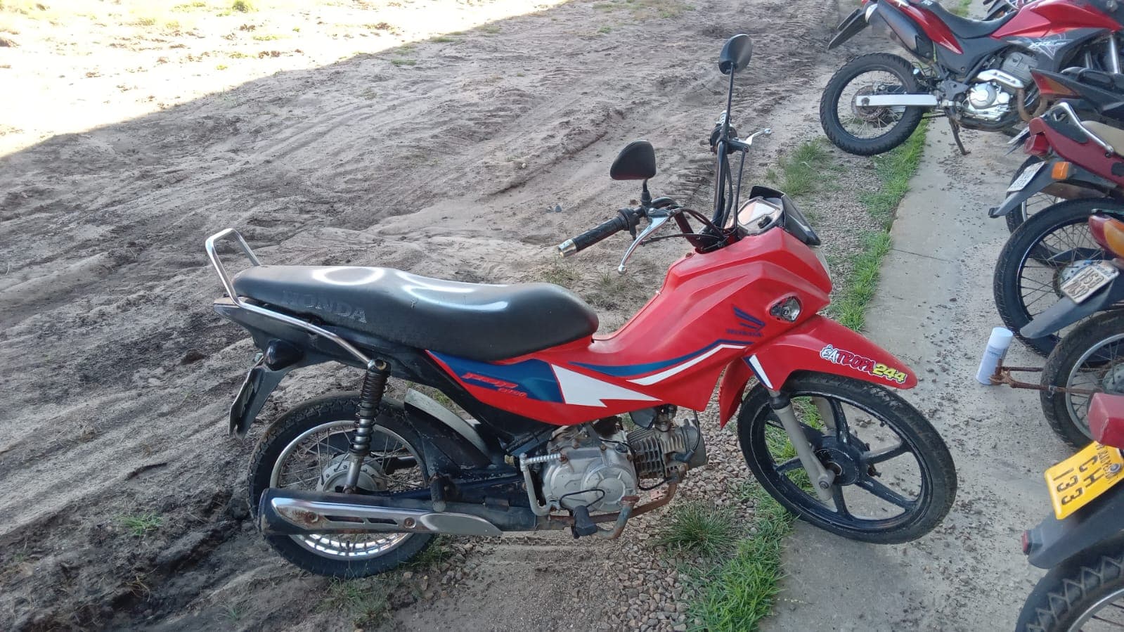 HONDA/POP 110I - 2017 - leilão extrajudicial - Bayeux PB - lance mínimo R$ 900