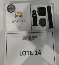 Lote 14 - (10000X) Smartwatch (Relog.Intlg.) T5 Cx Metal, Pulseira De Silicone//// - leilão extrajudicial - Não informado BR - lance mínimo R$ 3.642.400