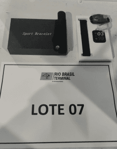 Lote 7 - (2000X) Smartwatch (Relog.Intlg.) P805 Cx Metal, Pulseira De Silicone//// - leilão extrajudicial - Não informado BR - lance mínimo R$ 728.500